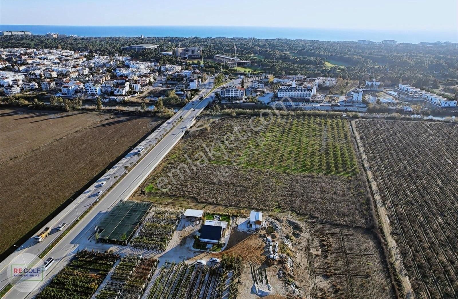 Osman Akça'dan Belek'te 30 Dönüm Anayol & Acısu Cepheli Kiralık