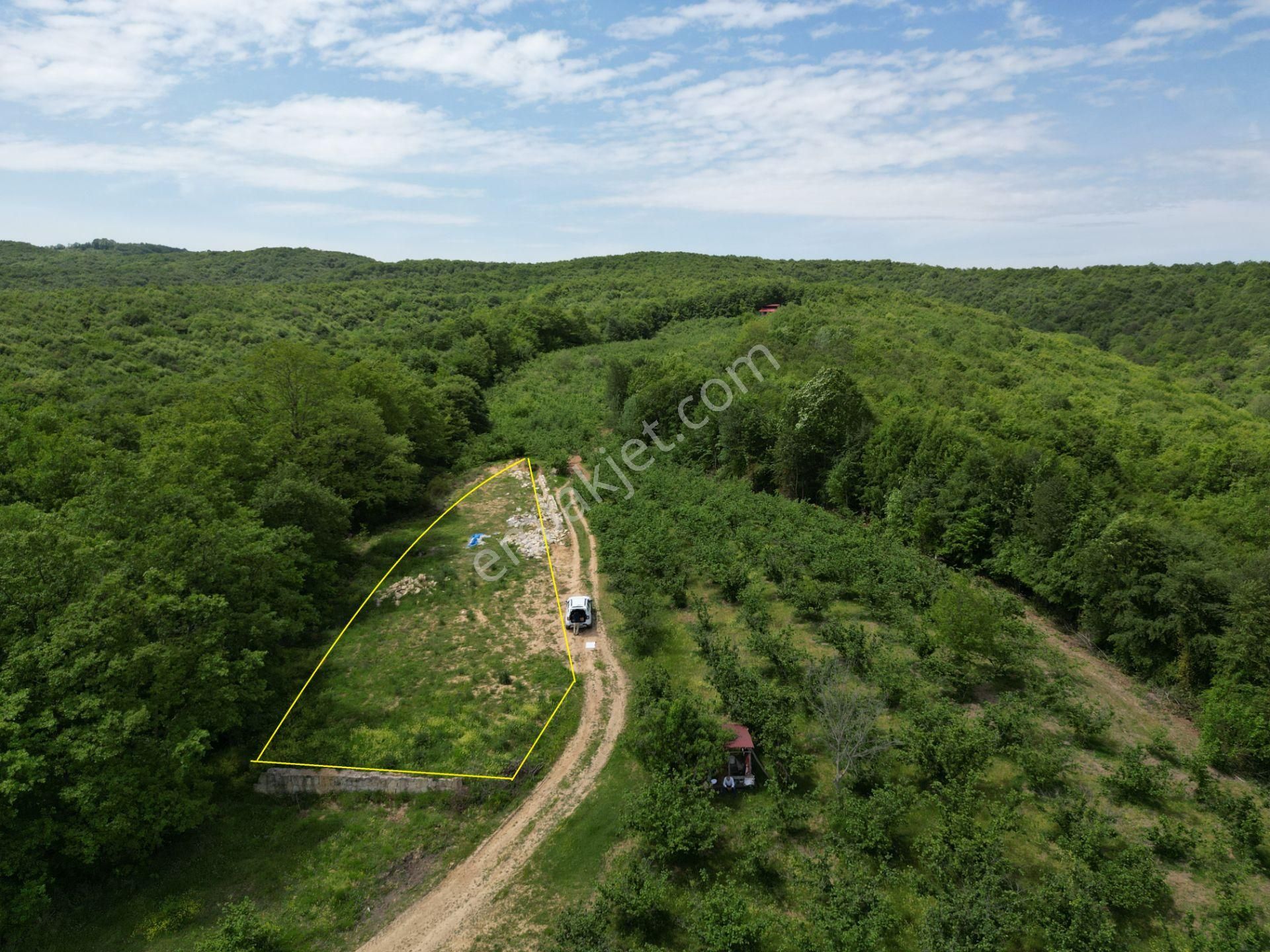Kandıra Çalca'da Ormana Cepheli Teras Konumda 1000 M2 2b Tarla