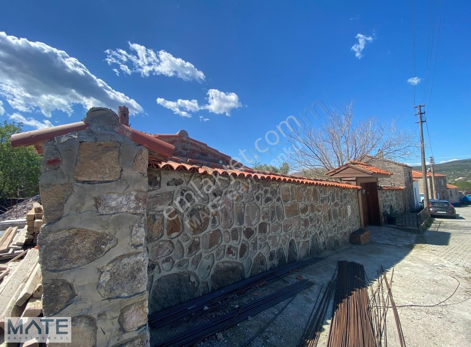 Urla Barbaros Köyünde 398 M2 Arsa İçinde Satılık Taş Villa - Görsel 14