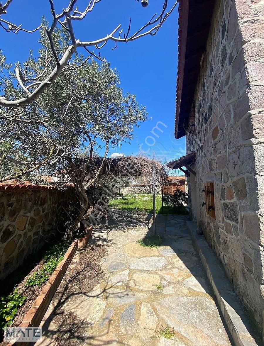 Urla Barbaros Köyünde 398 M2 Arsa İçinde Satılık Taş Villa - Görsel 20