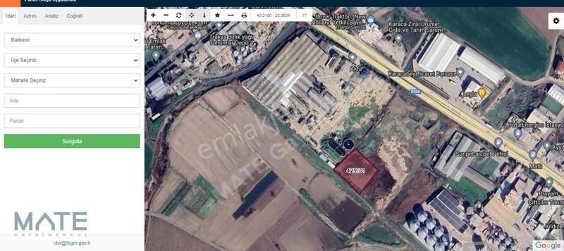 Karacabey'de Satılık Sanayi 4.969 M2 Depolama İmarlı Tek Tapu - Görsel 32