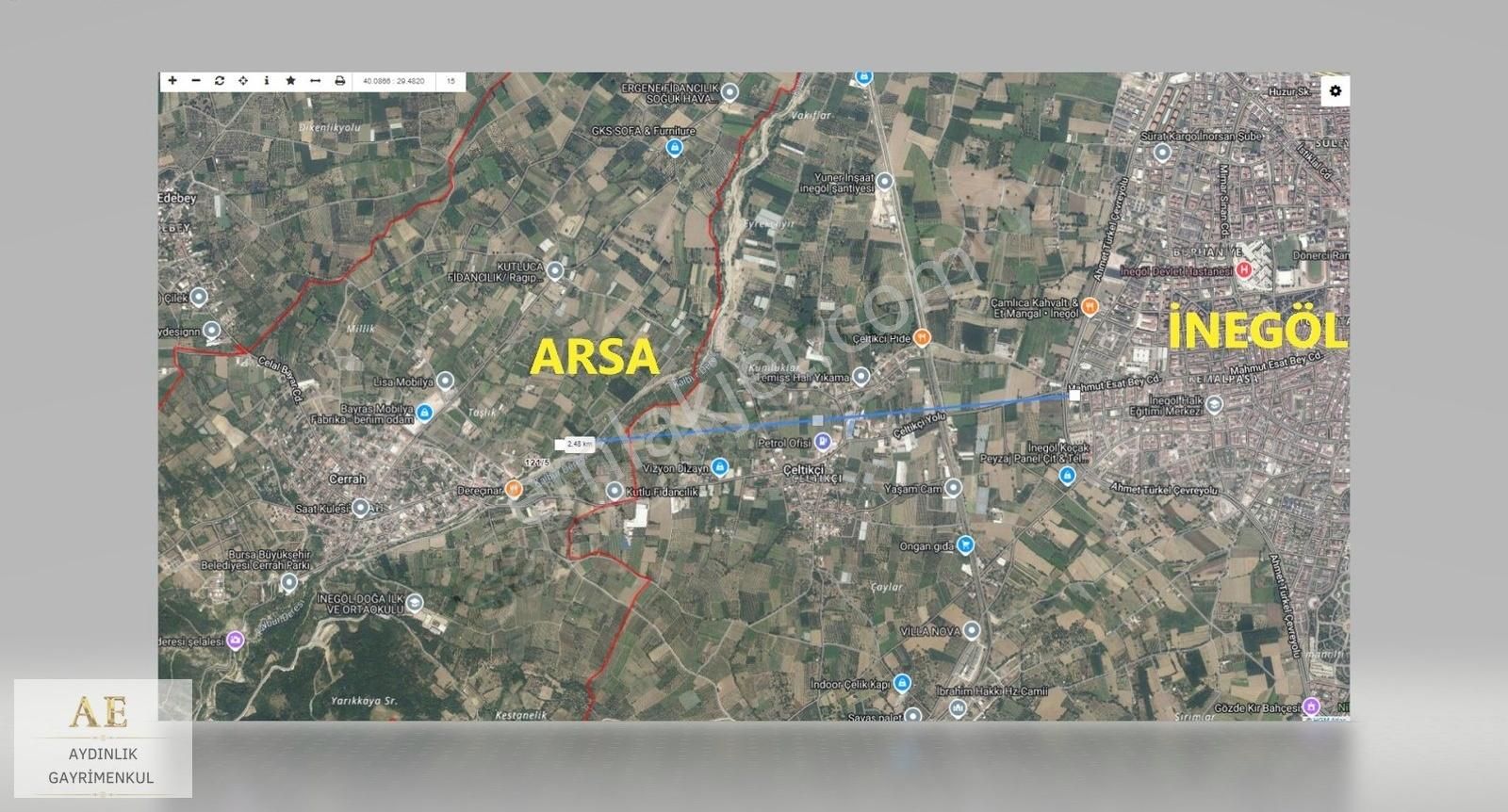 Cerrahta Çift Dairelik Arsa 440 - Görsel 7