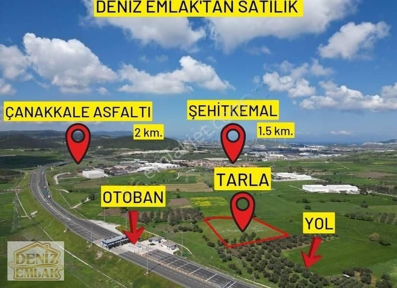 Helvacıda Dogayla İç İçe 421m2 Satılık Tarla Hobiye Uygun - Görsel 14