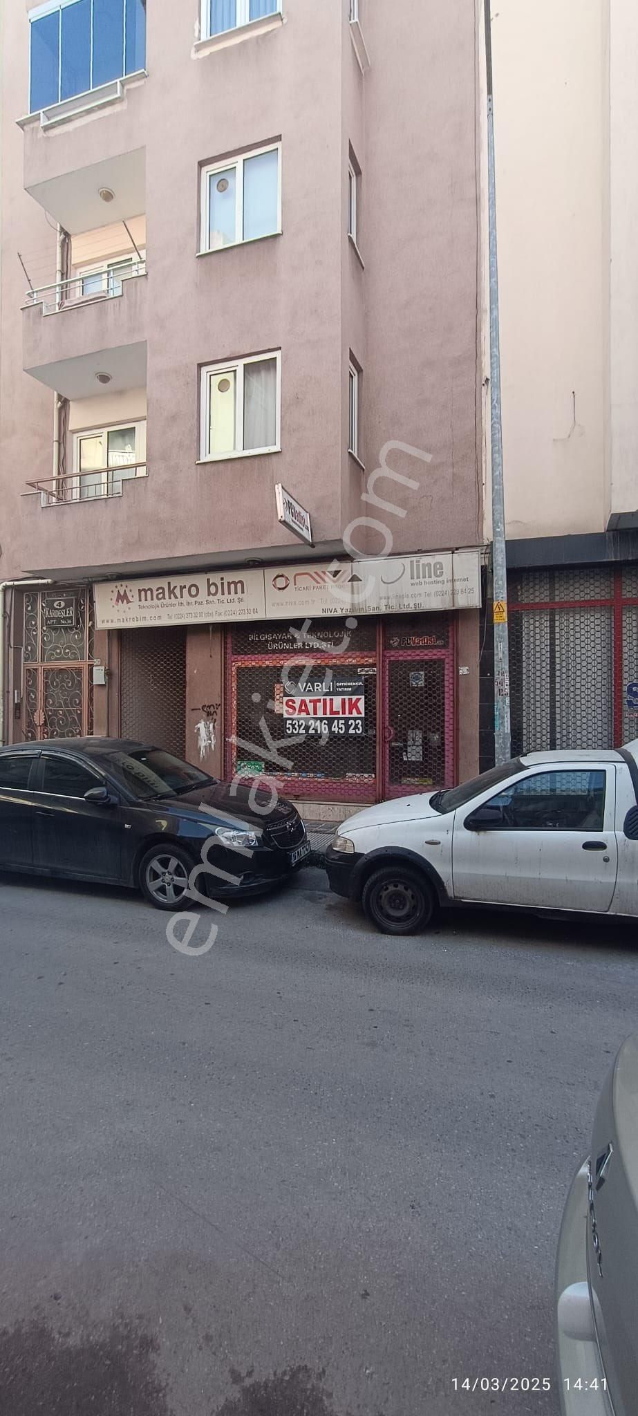 Osmangazi Sakarya Satılık Dükkan & Mağaza Bursa Osmangazı Sakarya Mahallesi Satılık 155 M Dükkan