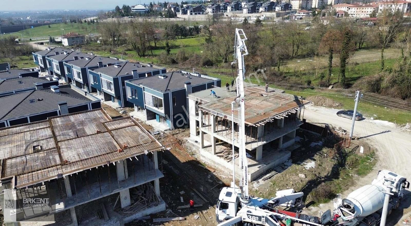 Düzce Merkez Nalbantoğlu Satılık Villa Bahçesehir Villaları 3+1akilli Ev Sistemli Satılık Dubleks Villa