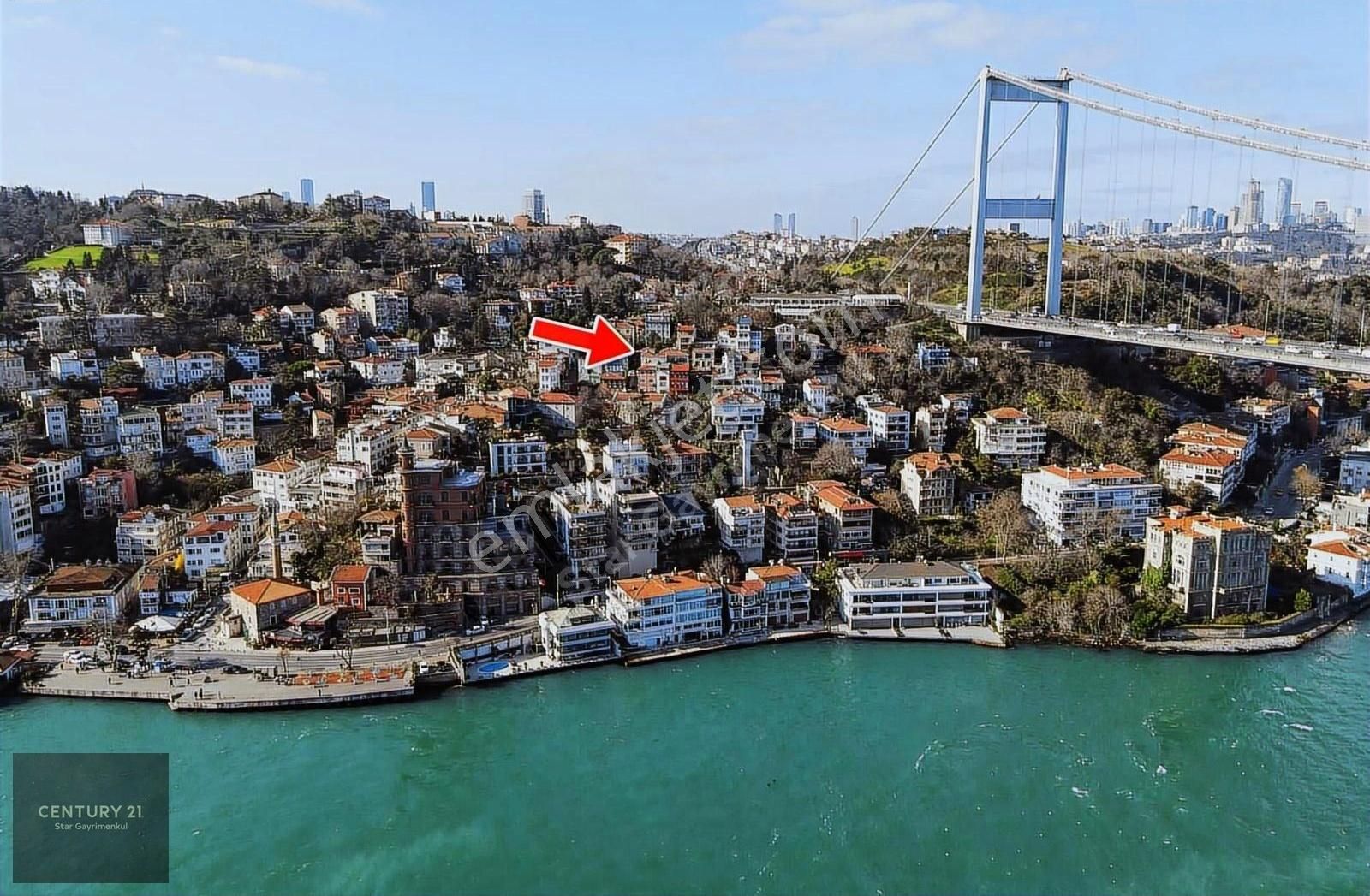 Sarıyer Rumeli Hisarı Kiralık Daire Sahile 5 Dk/ Muhteşem Boğaz Manzaralı 2+1 Daire