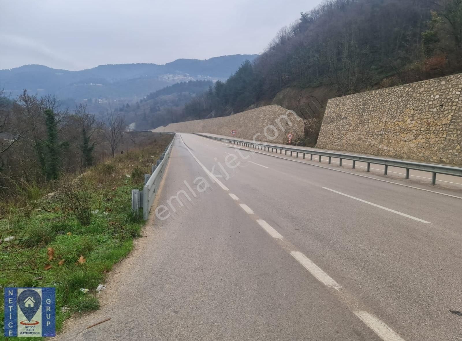 Bursa Osmangazi Satılık Ticari İmarlı Orhaneli Keles Yolu 7.km De Özel Girişli Ticari İmar Ruhsatlı