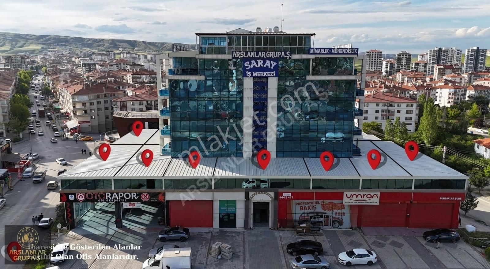 Pursaklar Saray Cumhuriyet Satılık Ofis 