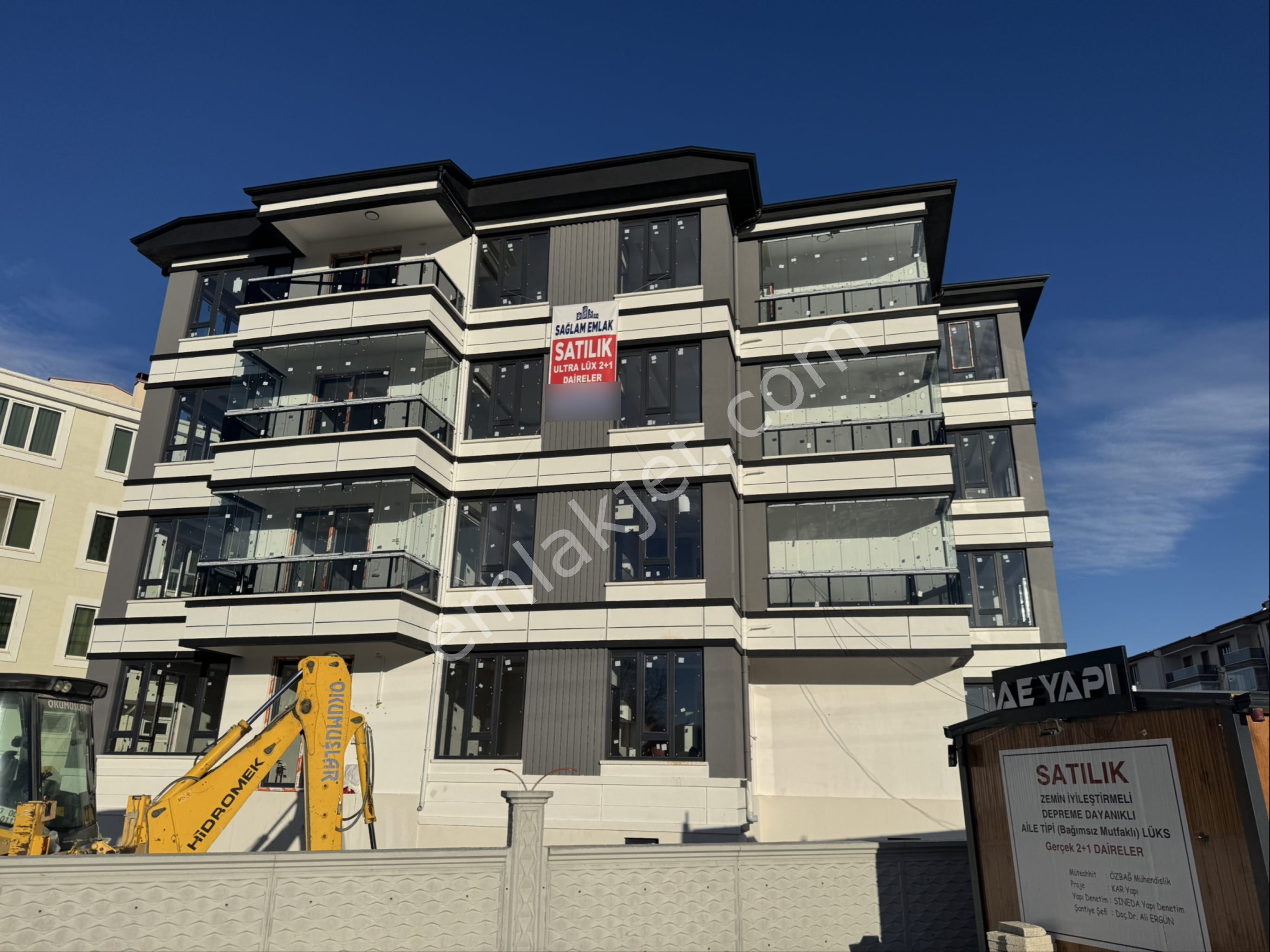 Sağlam Emlaktan Selçukluda Zemin İyileştirmeli Lüx Daireler - Görsel 13