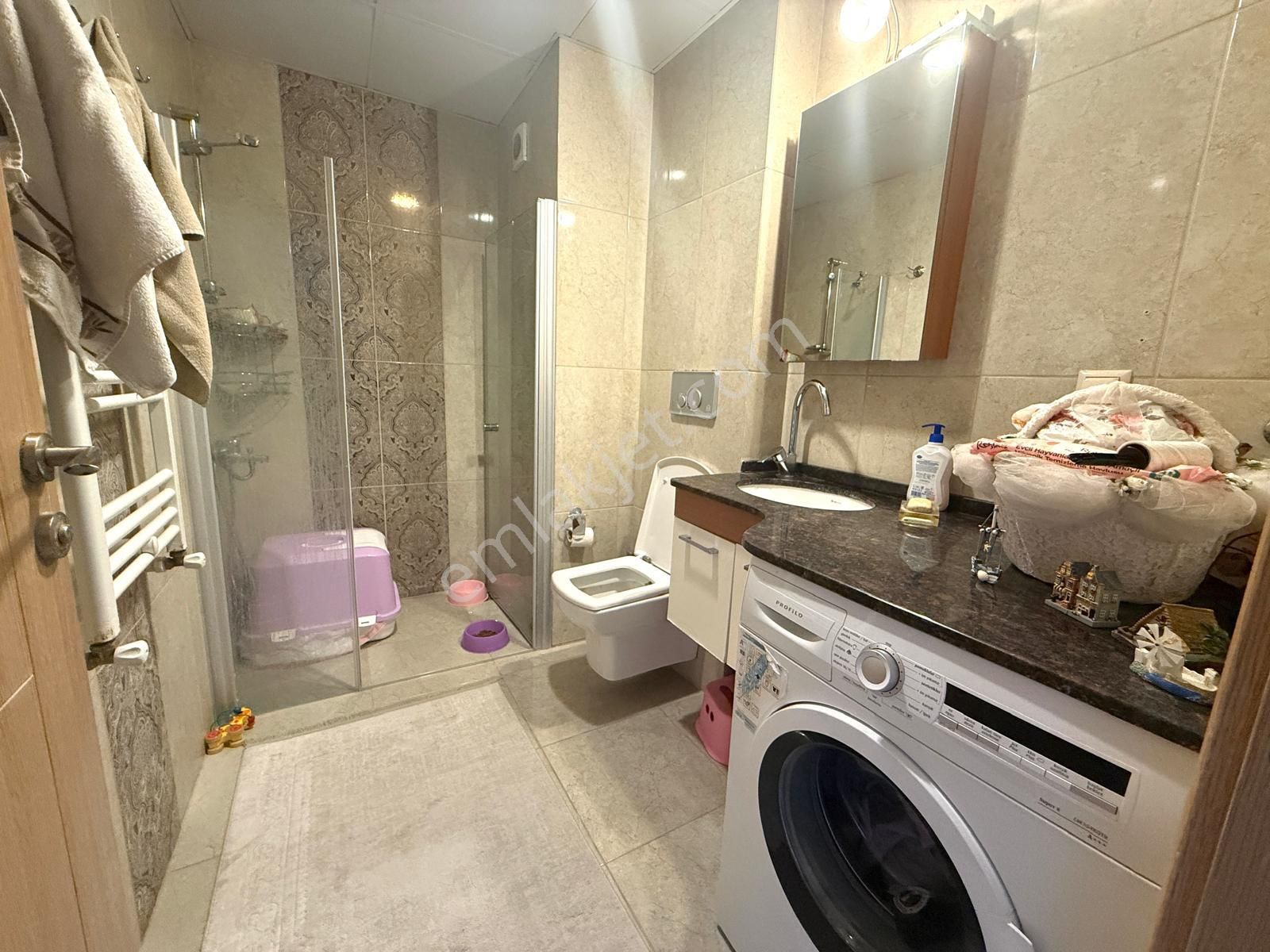 Sanayi Arkasında Deniz Manzaralı Kapalı Mutfak 3+1 Daire Satılık - Görsel 14