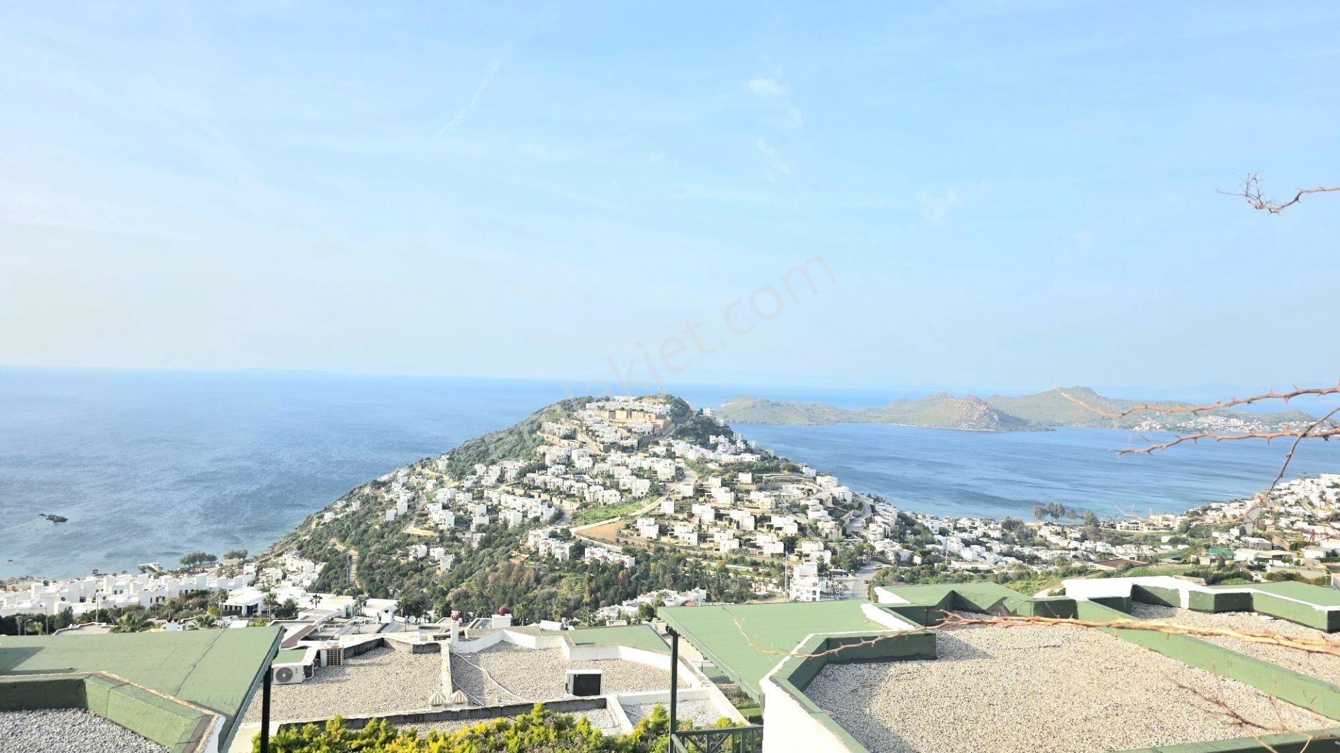 Bodrum Geriş Satılık Villa Bodrum Yalıkavak Geriş'te Muhteşem Manzaralı Satılık Bitişik Nizam Villa