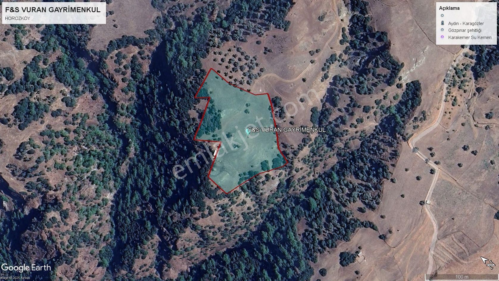 Efeler Horozköy’de Prefabrik Uygun Satılık Tarla Ve Zeytinlik - Görsel 8