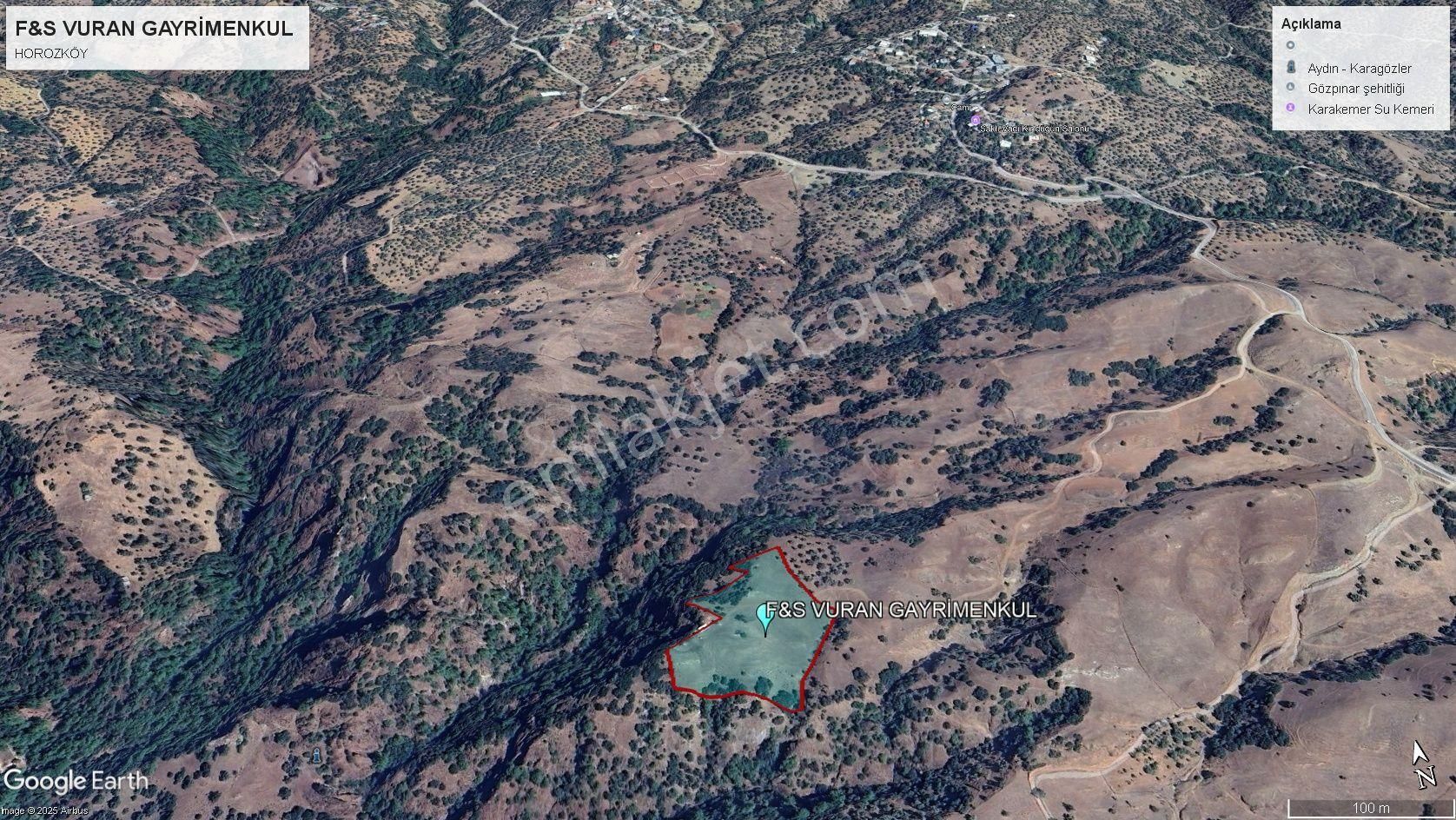 Efeler Horozköy’de Prefabrik Uygun Satılık Tarla Ve Zeytinlik - Görsel 7