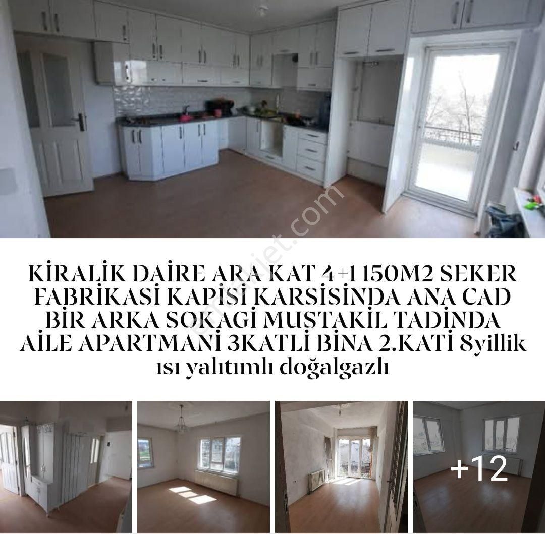 Burdur Merkez Bağlar Kiralık Daire Sahibinden 4+1 Ara Kat 150m2