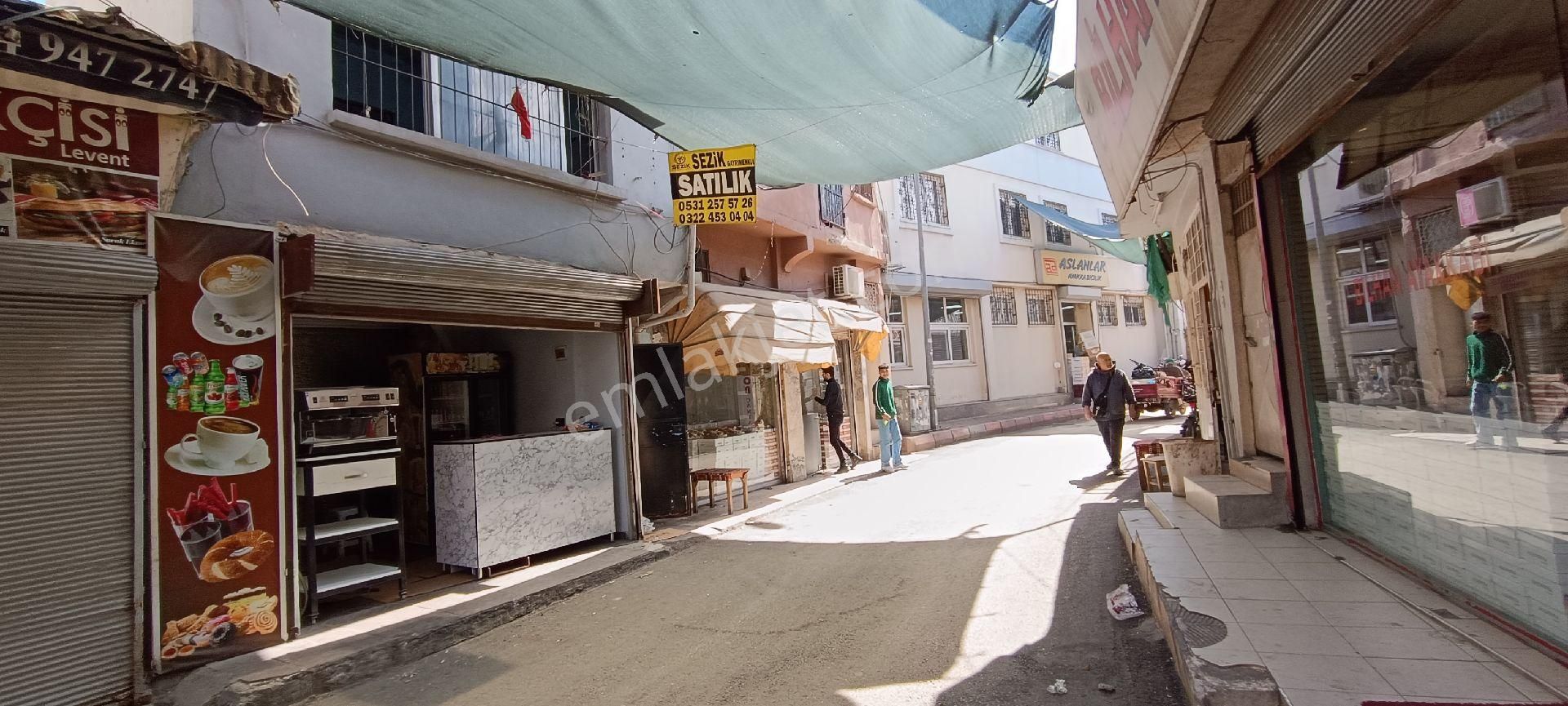 Seyhan Sarıyakup Satılık Dükkan & Mağaza Büyük Saat Hasan Ağa Camii Civarı 2 Katlı Dükkan Tapu'lu Komple Satılık Dükkan