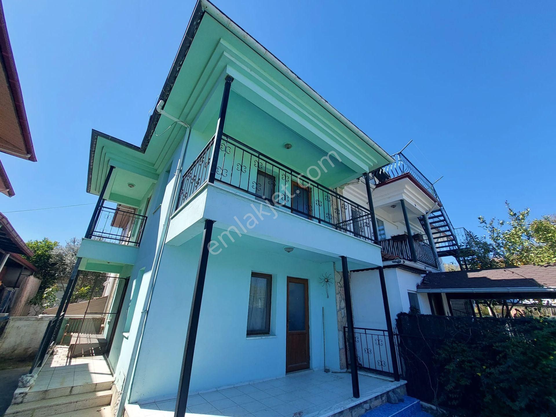 Ortaca Dalyan Satılık Villa Muğla Dalyanda 106 M2 Arsada, 108 M2 4+1 Tripleks Satılık