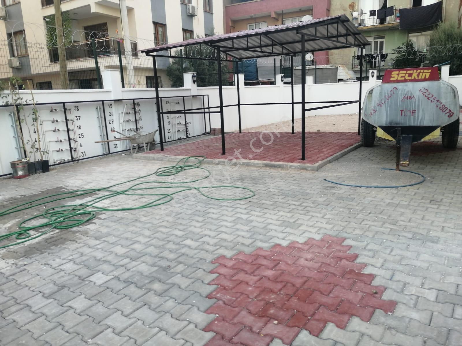 Acill Buca Göksu Mah.de Site İçerisinde 2+1 100m2 Dgazlı Arakat Asansörlü Satılık Daire - Görsel 12