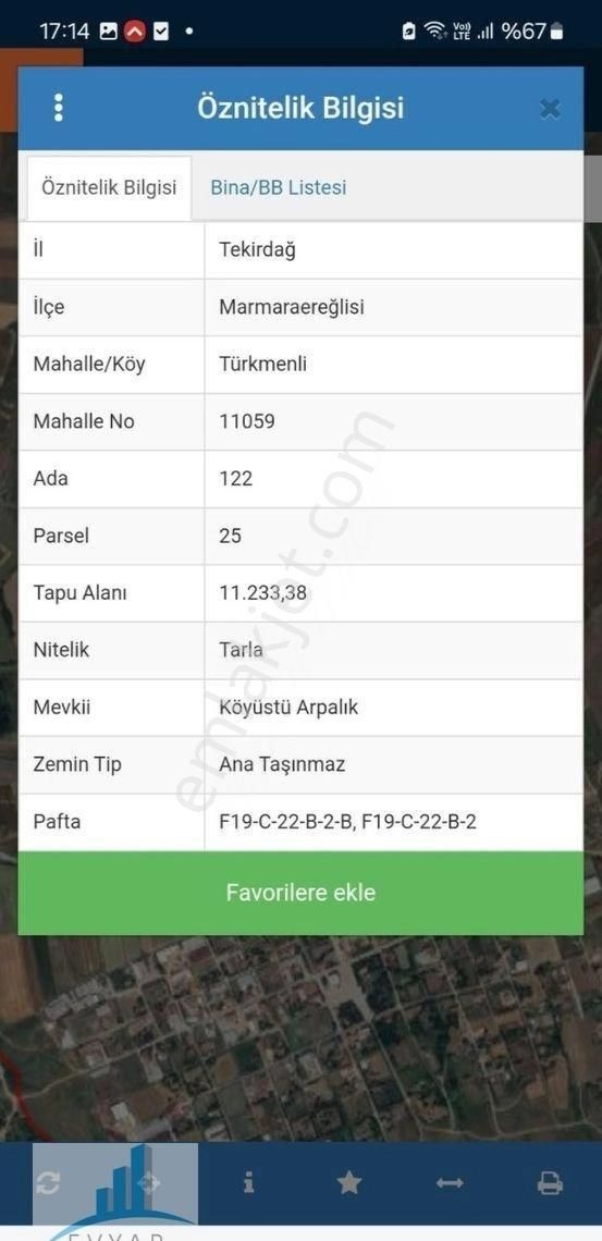 Türkmenli Köy İçi Caddeye Cephe Satılık Tarla - Görsel 3