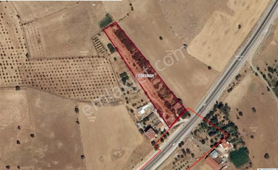 Anayola Cephe Satılık 2.605 M² Bahçe/arazi