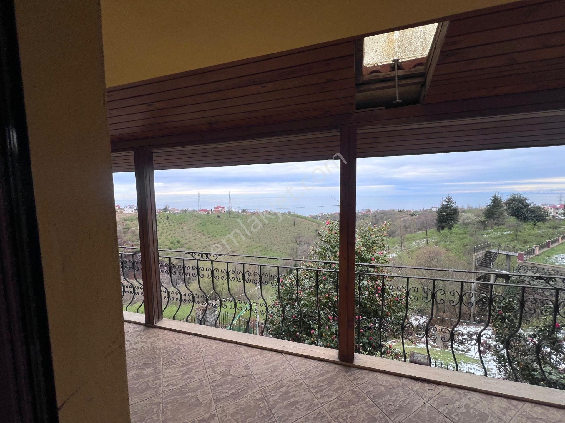 Trabzon Çimenli'de Doğa Deniz Manzaralı Eşyalı Kiralık Villa - Görsel 4