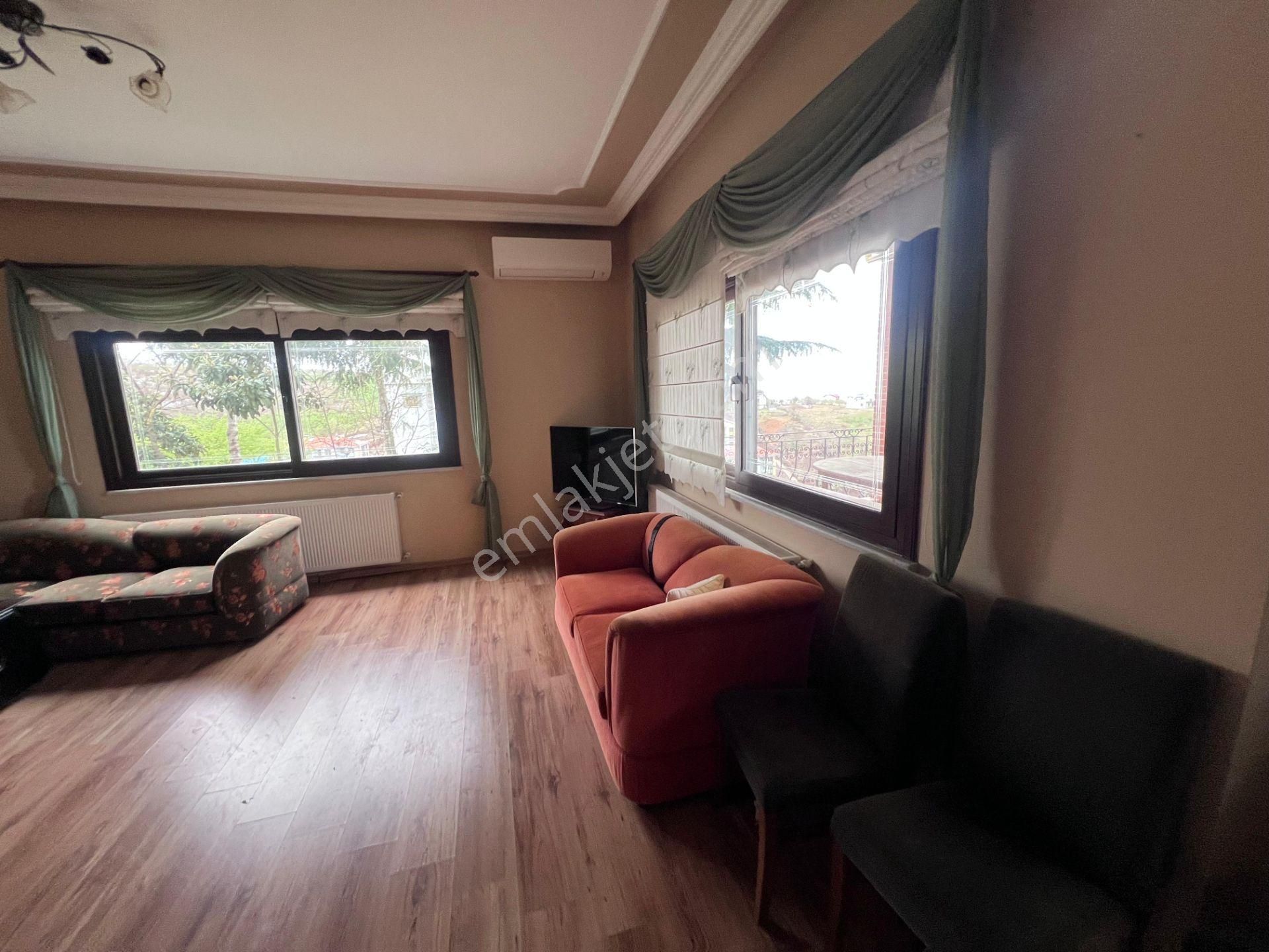 Trabzon Çimenli'de Doğa Deniz Manzaralı Eşyalı Kiralık Villa - Görsel 14