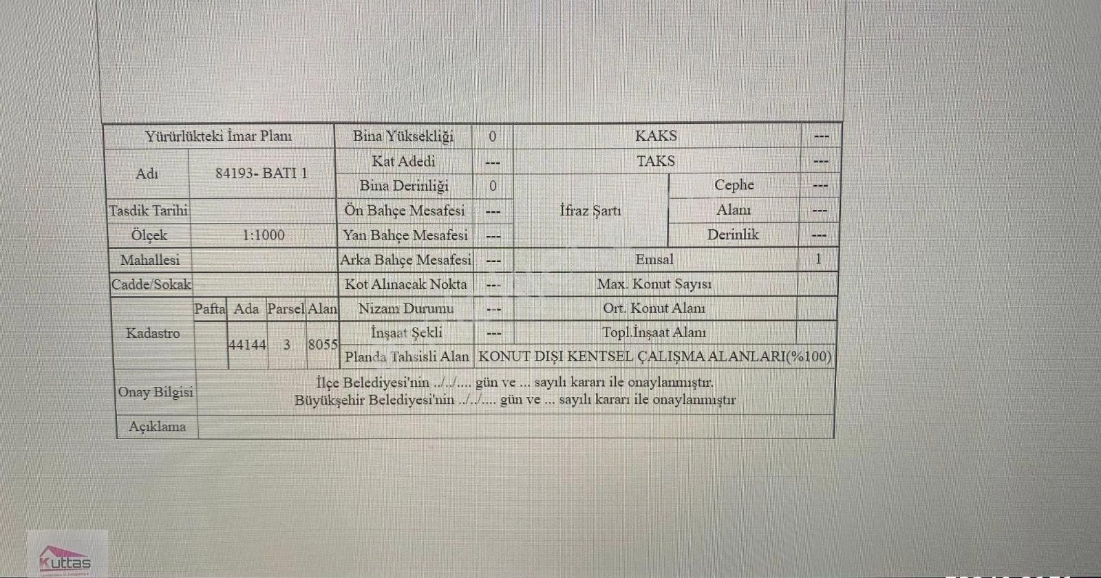 Yenimahalle Yakacık Hurdacılar Sitesi 1150 M2 İmarlı Arsa Canay Gayrimenkulden - Görsel 11