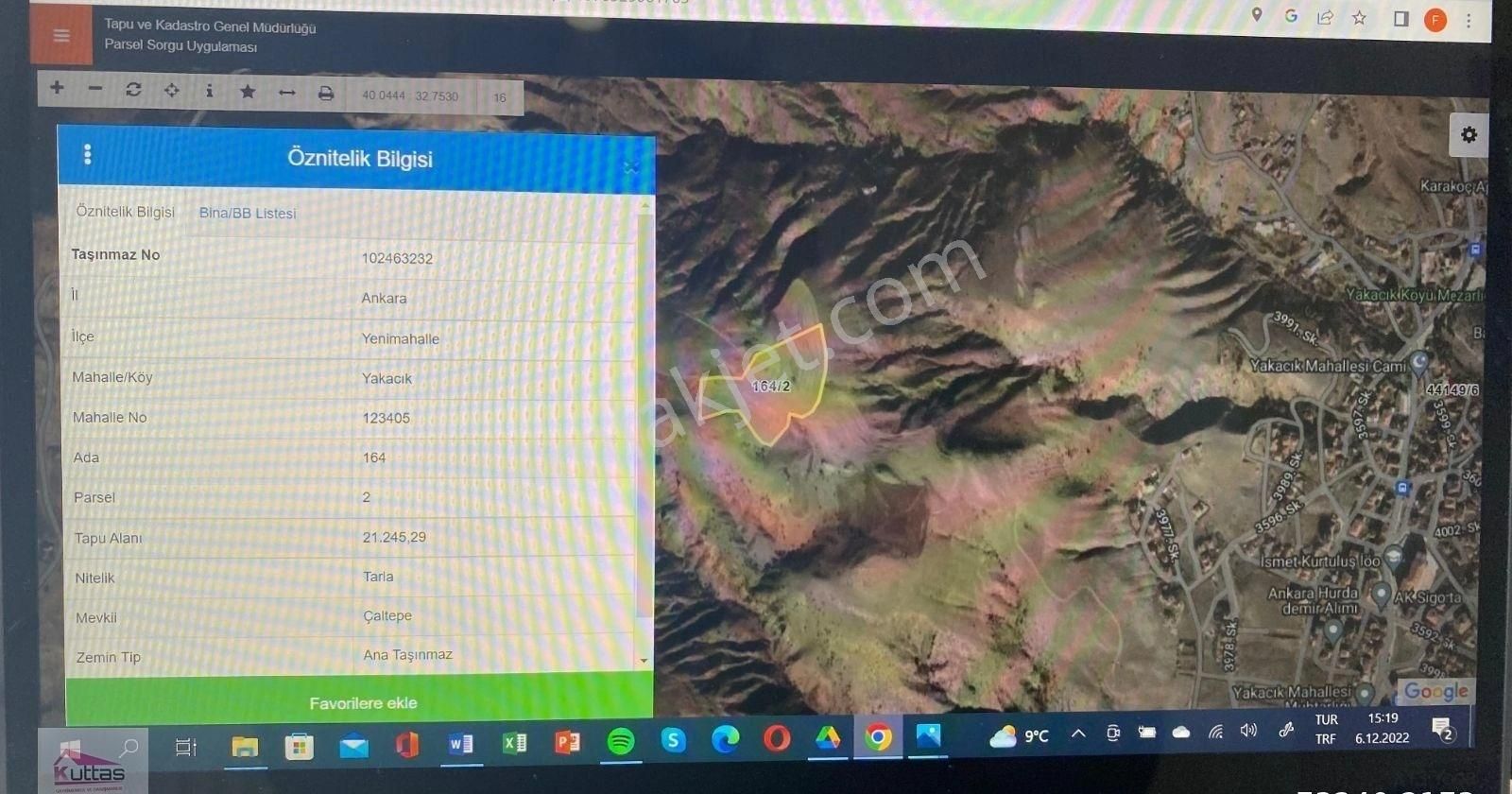 Yenimahalle Yakacık Dükkan Arsası 2360 M2 İmar Çalışması Yapılıyor Canay Gayrimenkul - Görsel 10