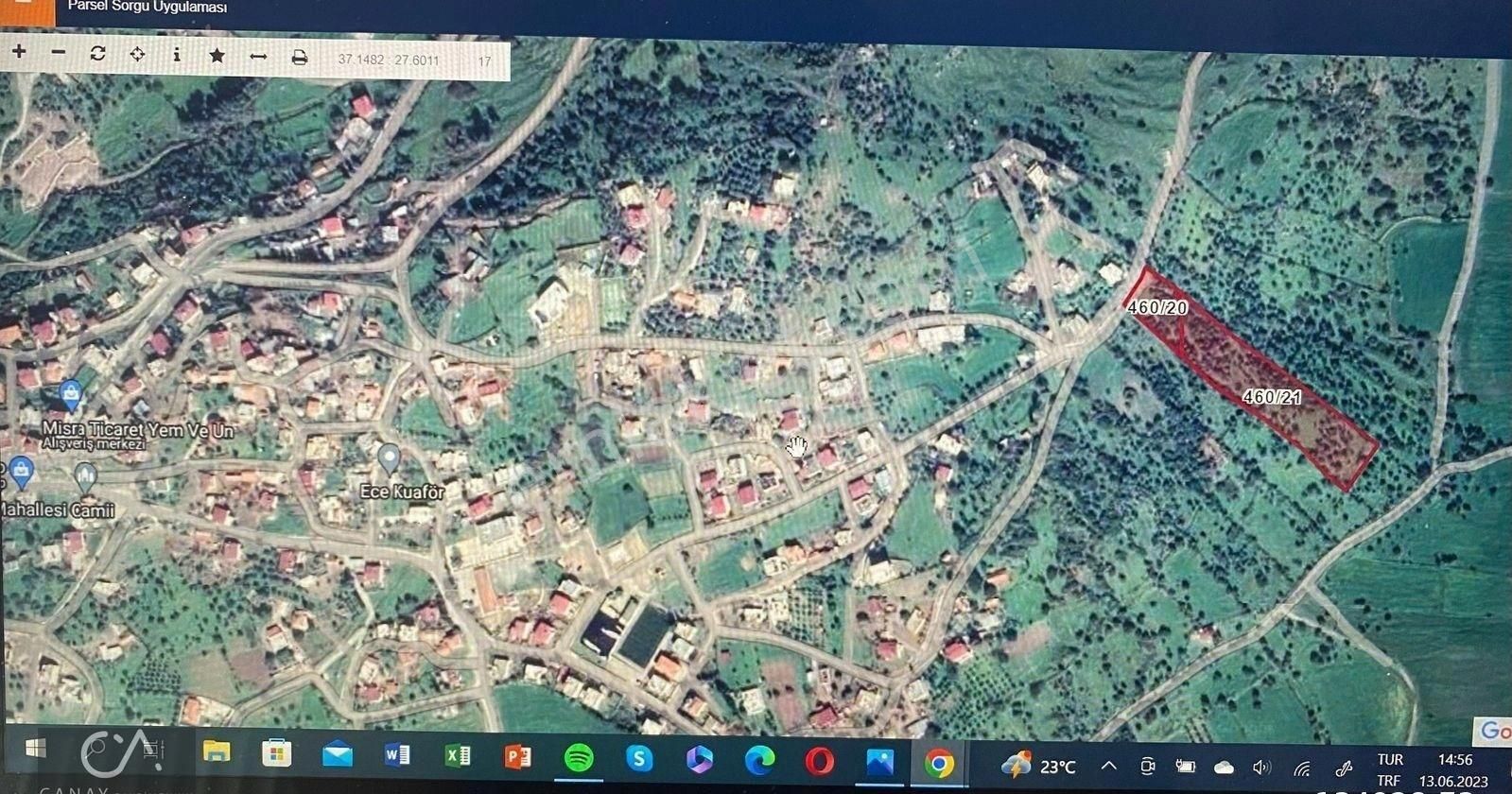 Milas Bodrum Yolunda Meşelik Mah İmarlı 1535 M2 İçinde 300 M2 Havuzlu Villa -zeytinlik Satılık - Görsel 21