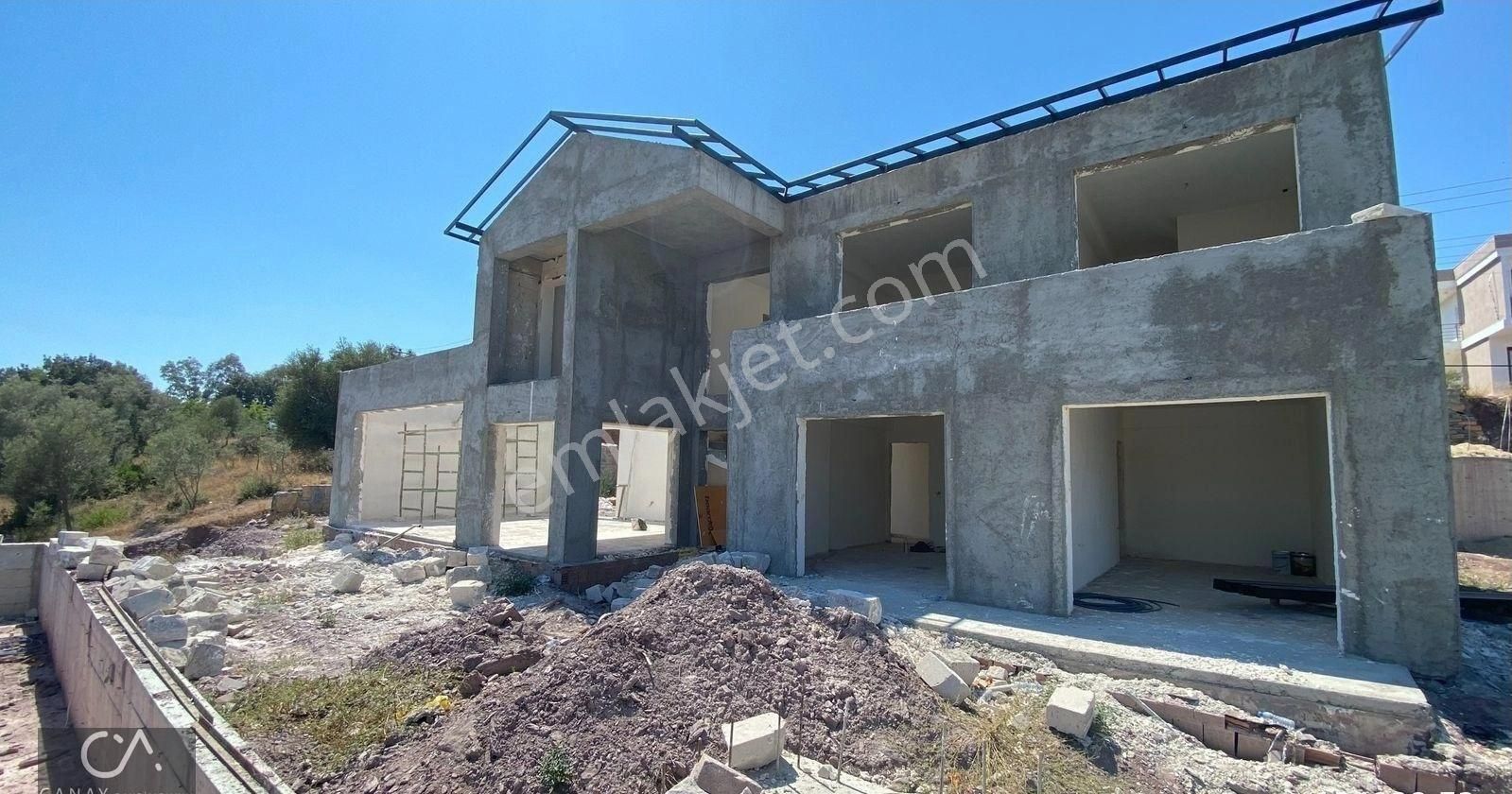 Milas Bodrum Yolunda Meşelik Mah İmarlı 1535 M2 İçinde 300 M2 Havuzlu Villa -zeytinlik Satılık - Görsel 5