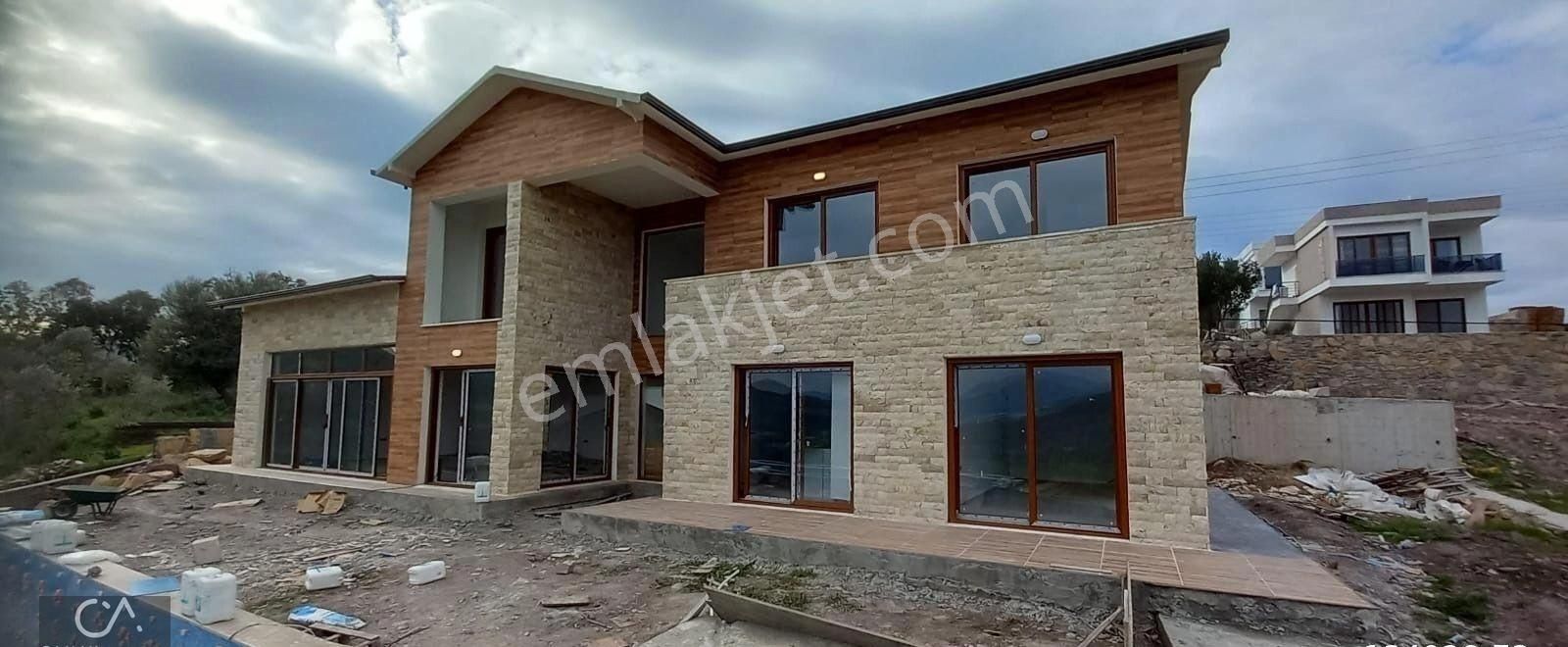 Milas Bodrum Yolunda Meşelik Mah İmarlı 1535 M2 İçinde 300 M2 Havuzlu Villa -zeytinlik Satılık - Görsel 7