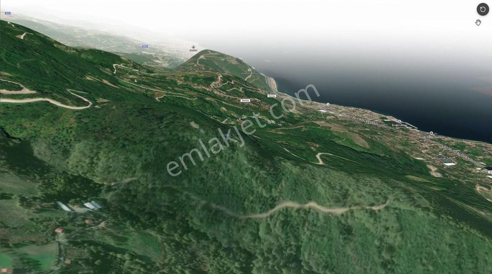 Kocaeli Karamürsel Ereğli'de İzmit Körfezi Cepheli Satılık Arsa - Görsel 4