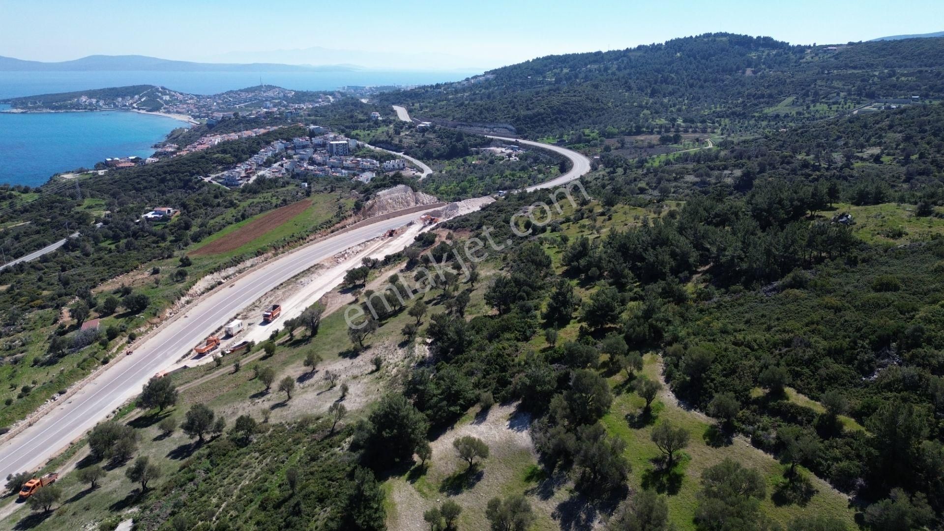 Karaburun Mordoğan Azmak Mevkii'nde 927 M2 Deniz Manzaralı Tarla - Görsel 15