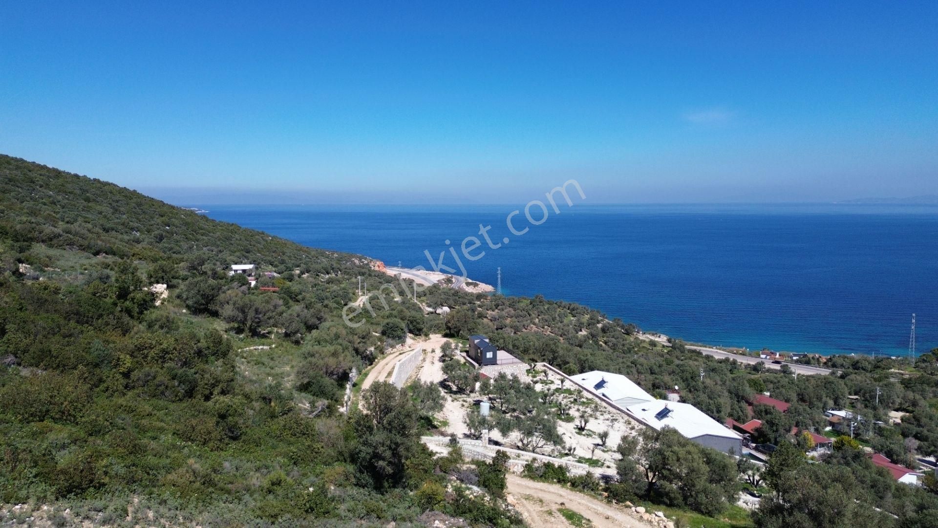 Karaburun Mordoğan Azmak Mevkii'nde 927 M2 Deniz Manzaralı Tarla - Görsel 11