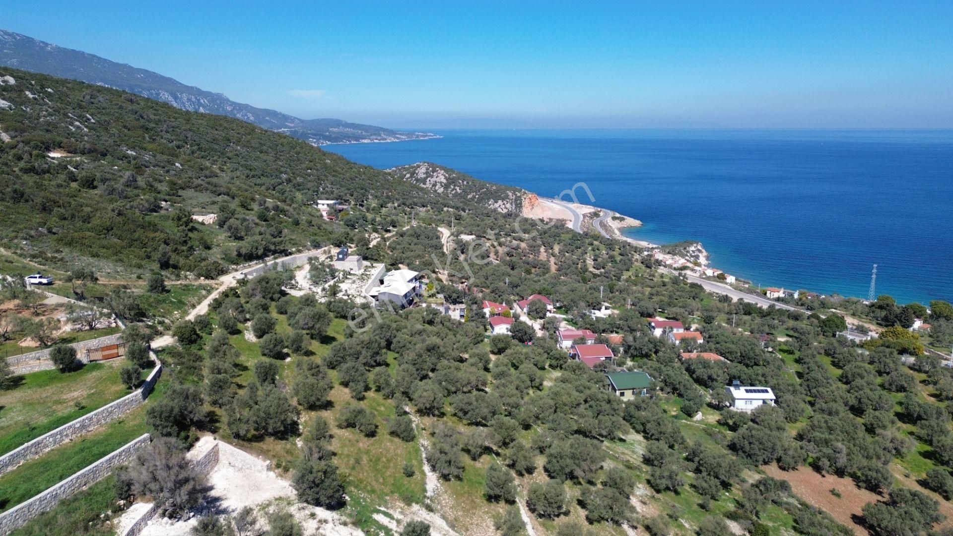 Karaburun Mordoğan Azmak Mevkii'nde 927 M2 Deniz Manzaralı Tarla - Görsel 4