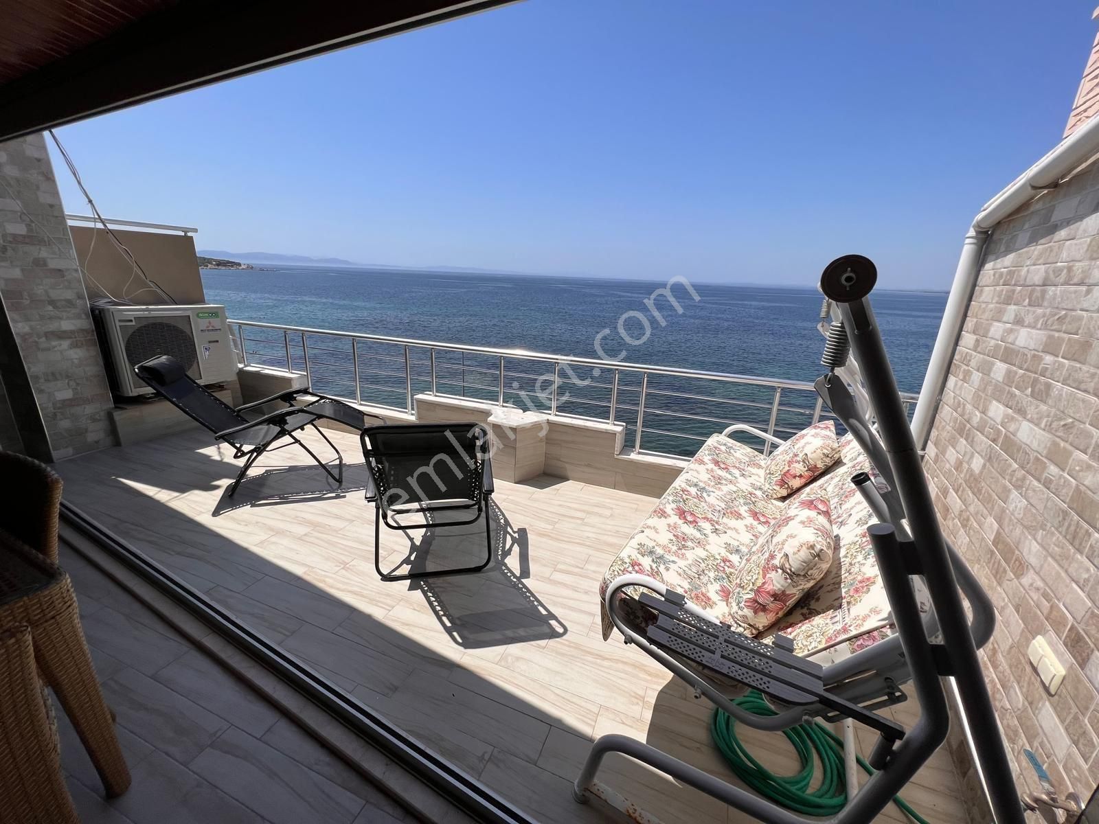 Dikili Ümmetoğlun'dan 6+2 Denize Sıfır Panoramik Manzaralı Dubleks - Görsel 6