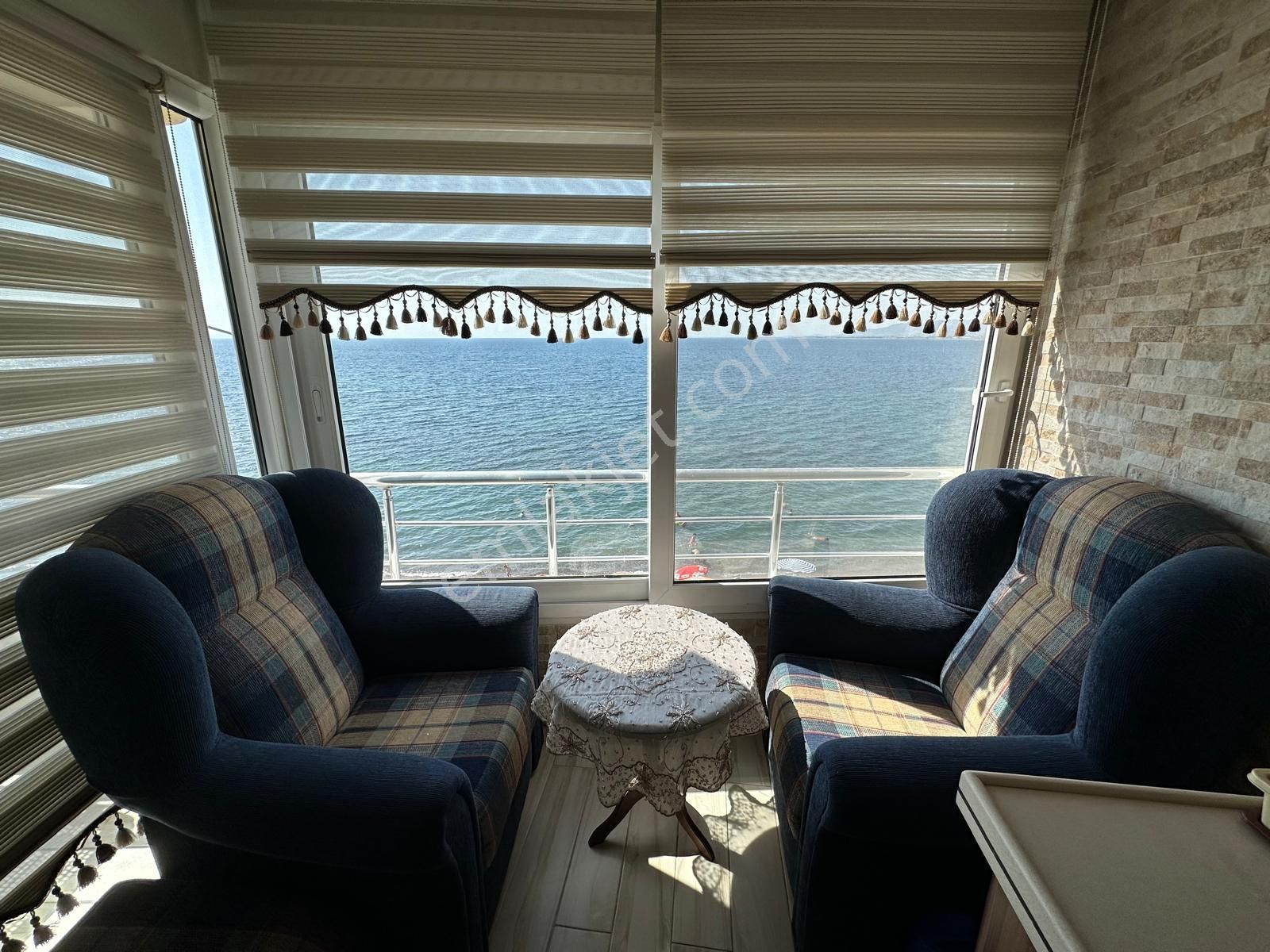 Dikili Ümmetoğlun'dan 6+2 Denize Sıfır Panoramik Manzaralı Dubleks - Görsel 27