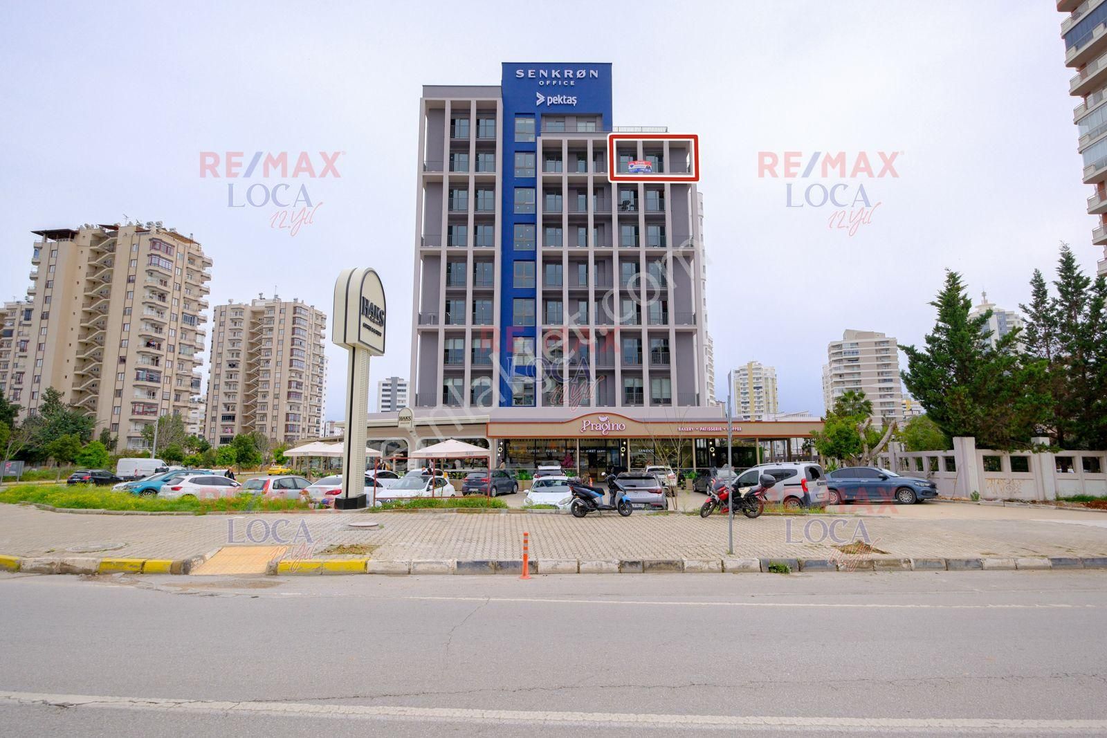 Mersin Yenişehir Kiralık Büro Remax Loca'dan Pektaş Senkron'da Kdv'li 4+1 Şık Kiralık Ofis