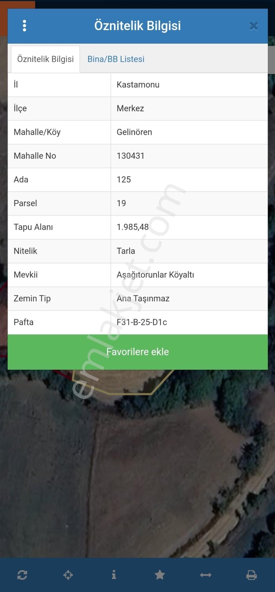 Kastamonu Emlak Gayrimenkul'den Satılık Gelinören 32592 M² Arazi - Görsel 10