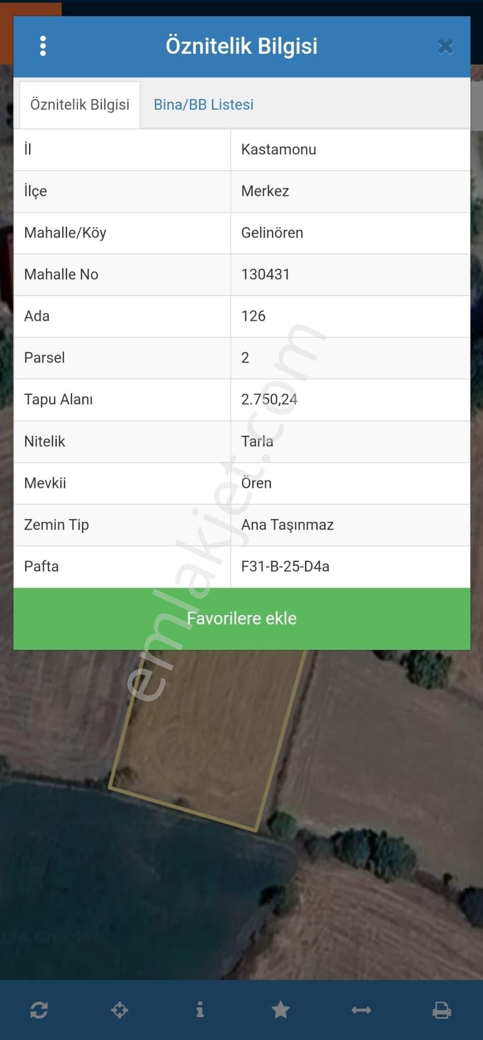 Kastamonu Emlak Gayrimenkul'den Satılık Gelinören 32592 M² Arazi - Görsel 6