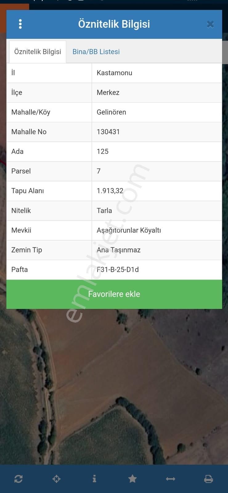 Kastamonu Emlak Gayrimenkul'den Satılık Gelinören 32592 M² Arazi - Görsel 9