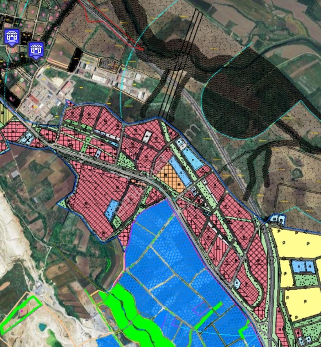 Çatalca Ferhatpaşa Sb Satılık Konut+Ticaret Alanı Çatalca Merkez İstanbul Trakya Serbest Bölgede Konut+ticari Satılık Arsa