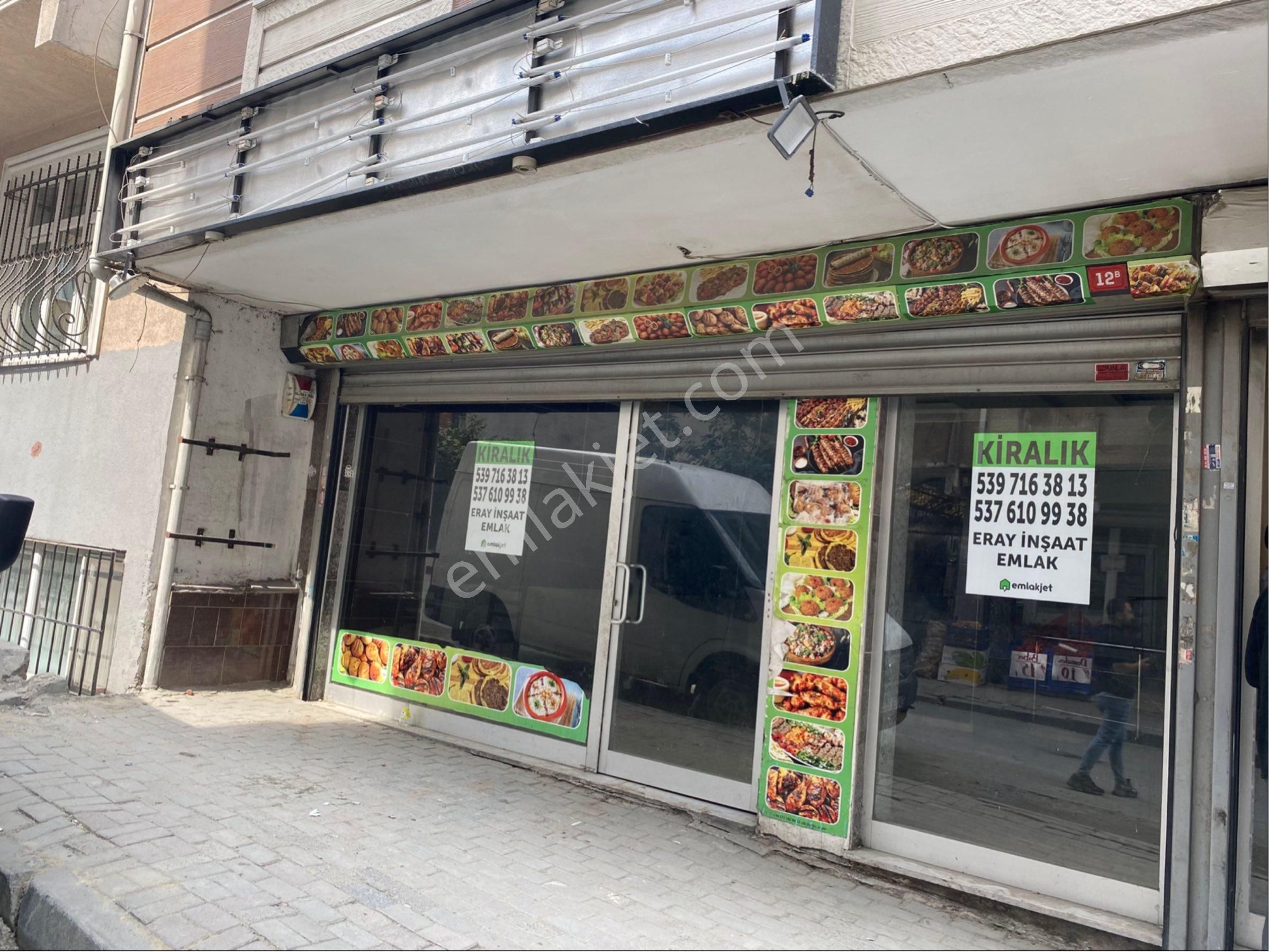 Bağcılar Fatih Mah. Kiralık 160m2 Depolu Dükkan Yürüyüş Yoluna 2dk Eray İnşaat Emlak