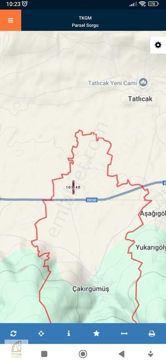 Truva'dan Ladik Çakırgümüş'te Satılık Anayola 2.tarla - Görsel 3