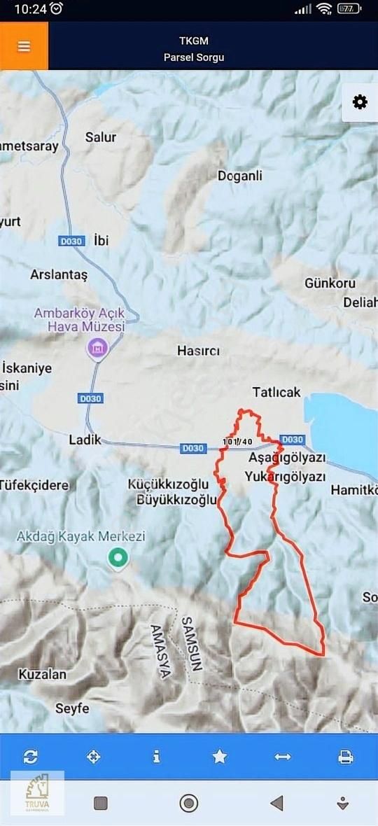 Truva'dan Ladik Çakırgümüş'te Satılık Anayola 2.tarla - Görsel 2