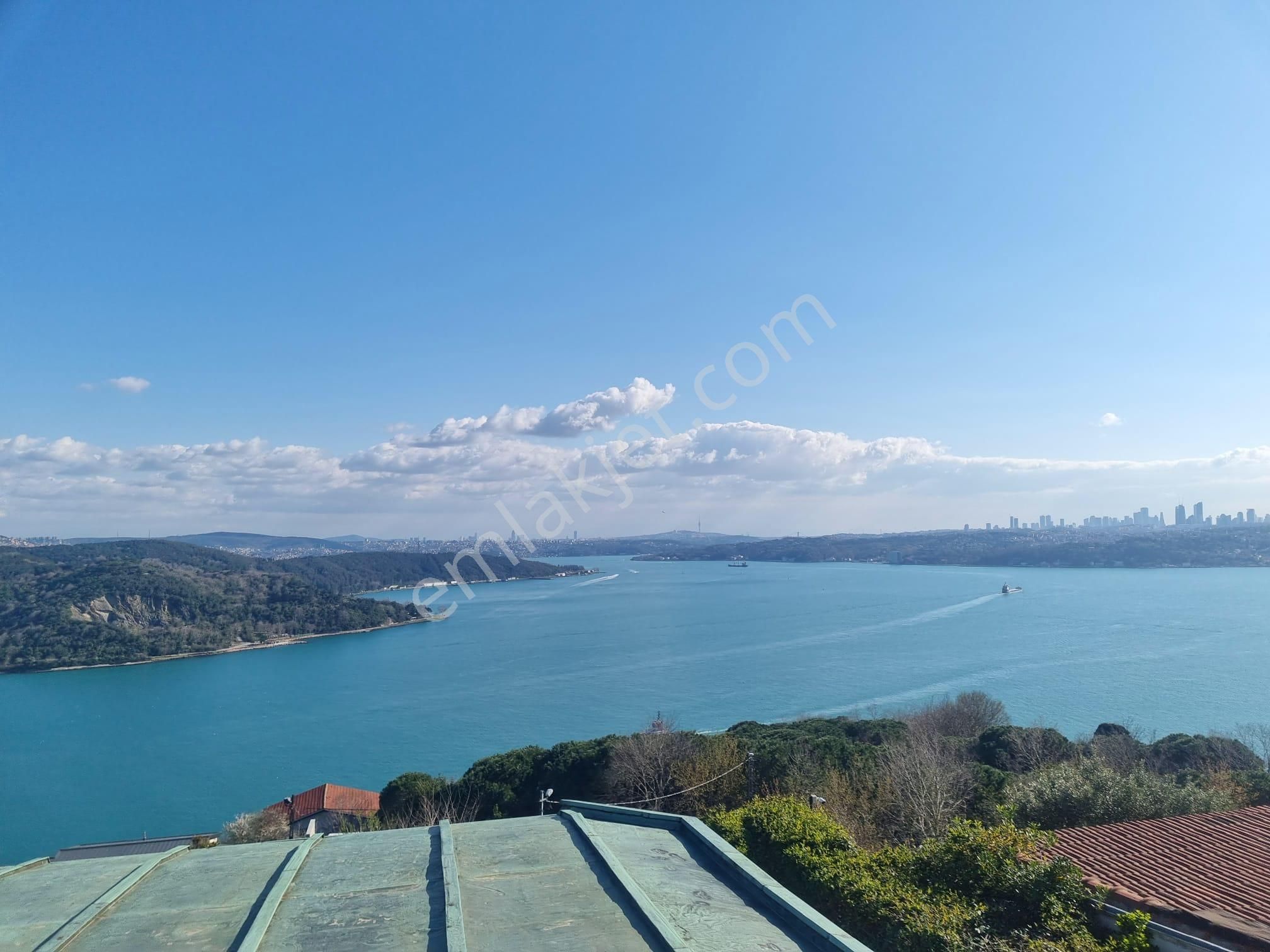 Sarıyer Yeni Satılık Villa Sarıyer Havantepe Şahane Boğaz Ve İstanbul Manzaralı Bahçeli Müstakil Villa