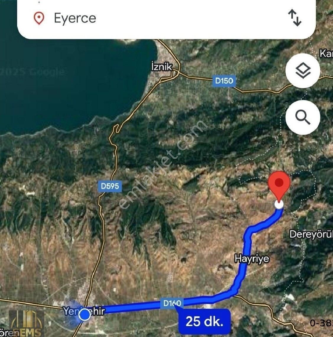 Şems Gayrimenkulden Eğerce Köyünde 2303m2 Satılık Hobi Bahçesi - Görsel 19