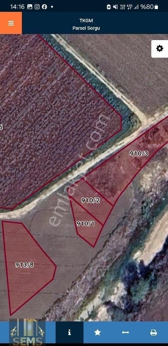 Fiyatı Düştü Şems Gayrimenkulden Hobi Bahçesi Resmi Yolu Var, Yer Altı Suyu Hazır, Telçit Yapılı. - Görsel 5