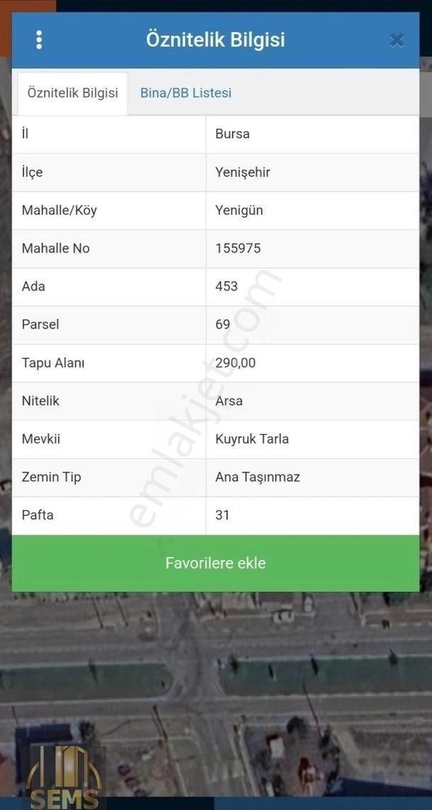 Bursa Yenişehir Yenigün Mahallesinde Ticaret Ve Konut İmarlı Satılık Arsa - Görsel 9