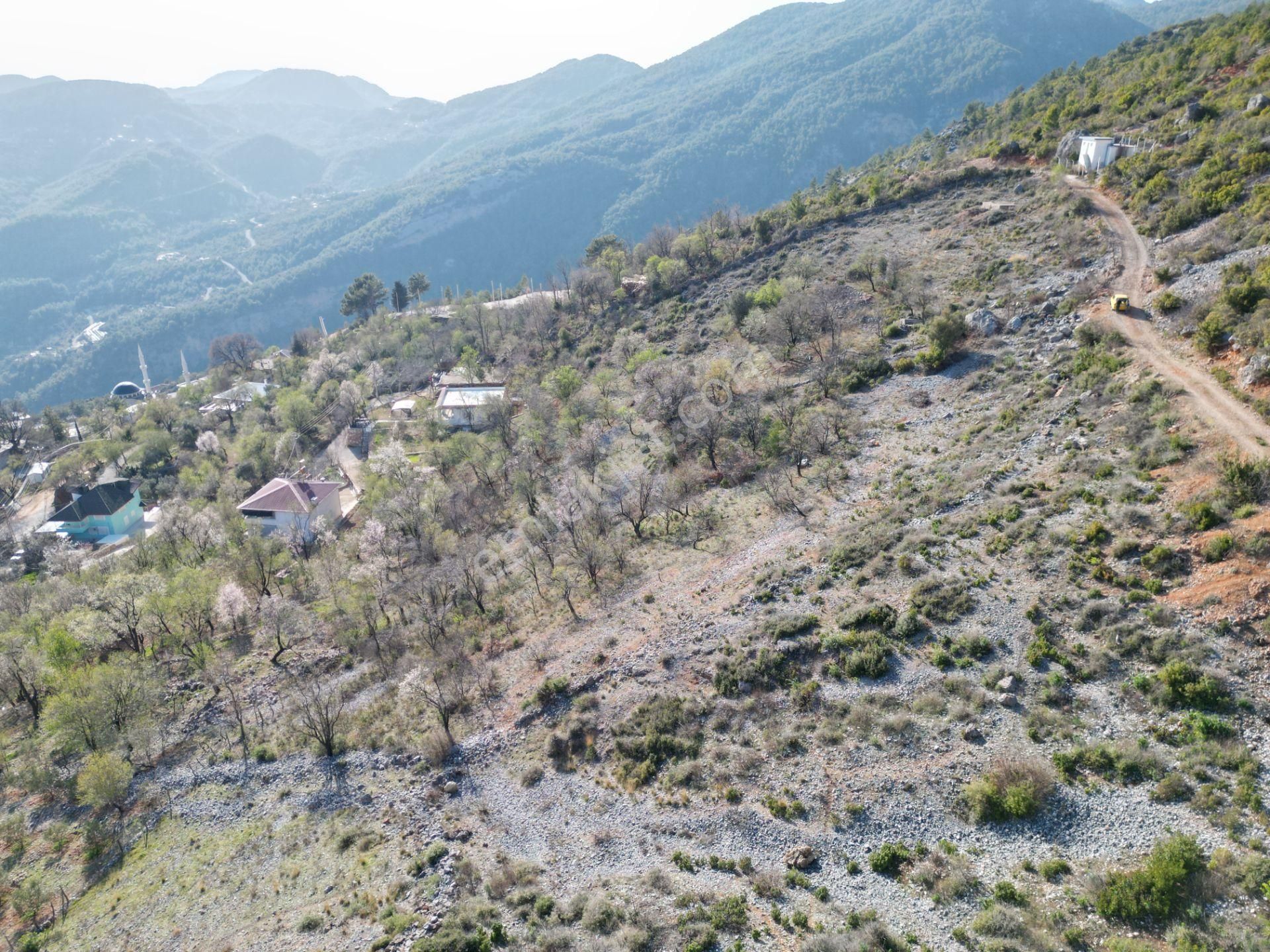 Alanya Bademağacı Köyünde Köyiçi İmarlı Mükemmel Manzaralı Satılık 3650 Metrekare Tarla. - Görsel 20