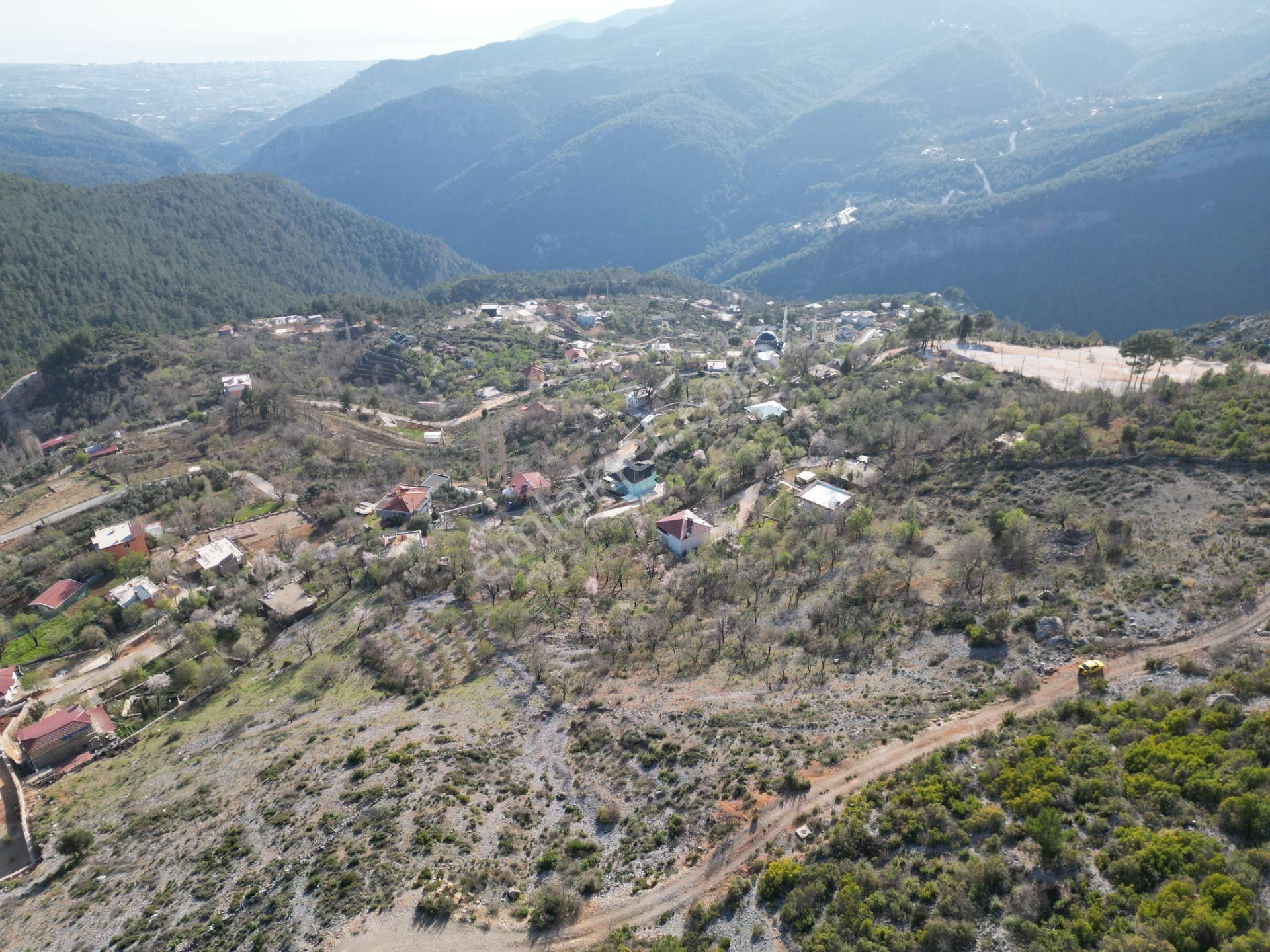 Alanya Bademağacı Köyünde Köyiçi İmarlı Mükemmel Manzaralı Satılık 3650 Metrekare Tarla. - Görsel 34